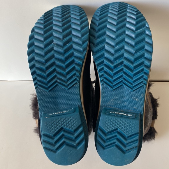 Sorel Tofino Felt Quilted Boots Gray/Black Women's Size 6.5 NL2113-242 - Picture 7 of 16